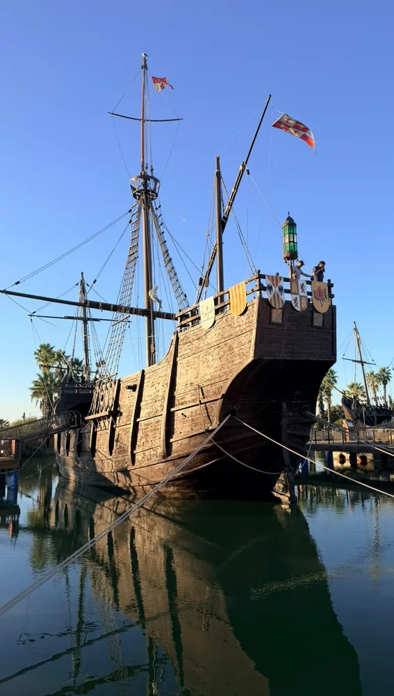 Muelle de las Carabelas, La Rábida Muelle de las Carabelas, La Rábida