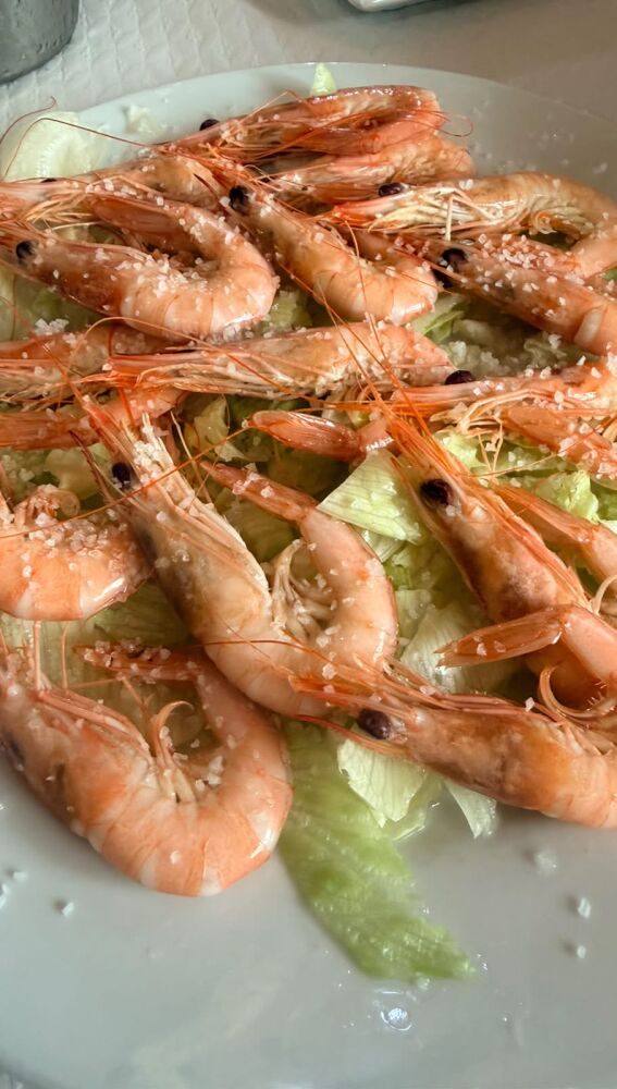 Gambas blancas de Huelva, un manjar