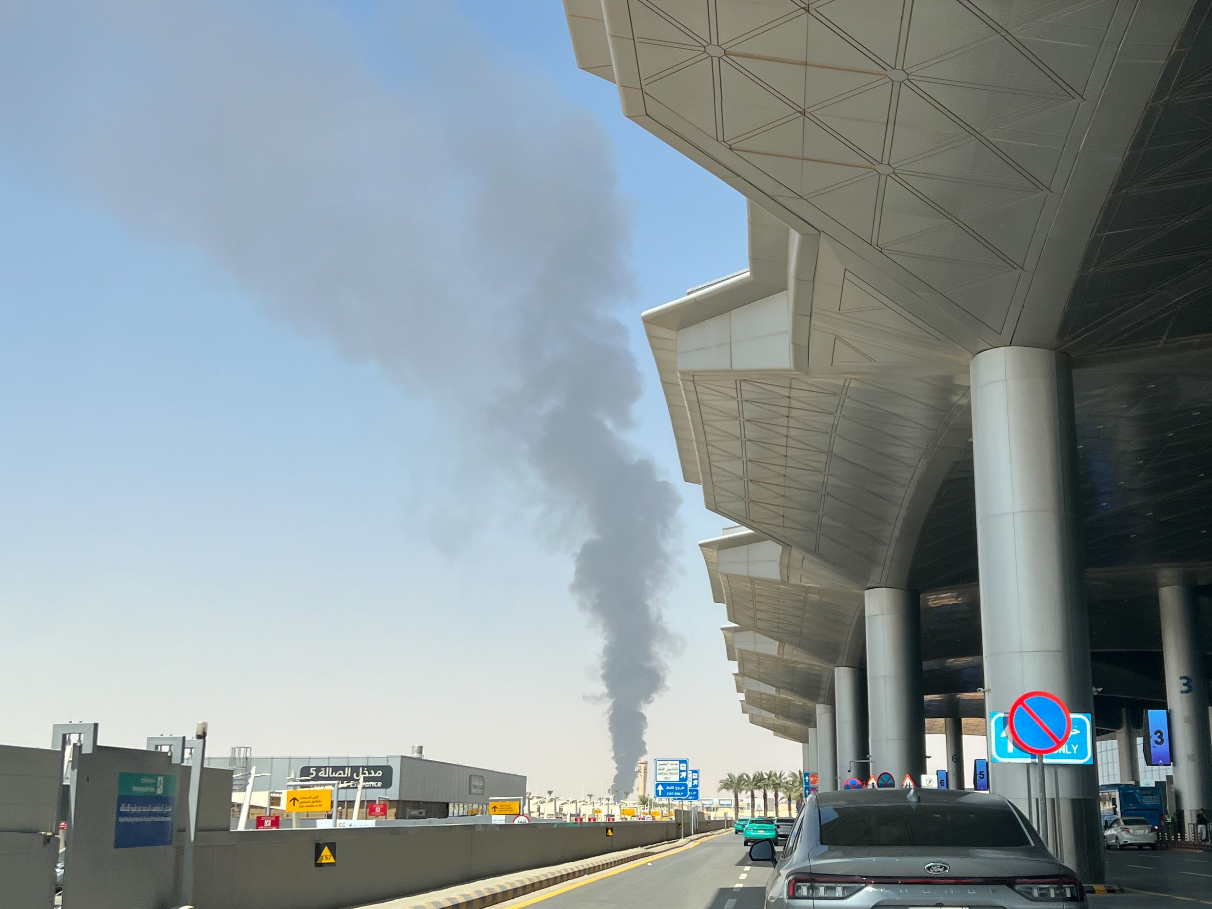 Imagen de archivo de las inmediaciones del aeropuerto Rey Khalid en Riad, Arabia Saudí. Septiembre de 2026 Imagen de archivo de las inmediaciones del aeropuerto Rey Khalid en Riad, Arabia Saudí. Septiembre de 2026
