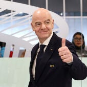 Imagen de archivo de Gianni Infantino, presidente de la FIFA.
