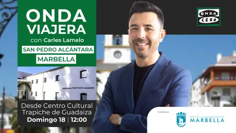 'Onda viajera' descubre San Pedro Alcántara: mar, arte y gastronomía en Marbella 'Onda viajera' descubre San Pedro Alcántara: mar, arte y gastronomía en Marbella