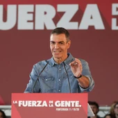 El presidente del Gobierno, Pedro Sánchez, durante una campaña preelectoral El presidente del Gobierno, Pedro Sánchez, durante una campaña preelectoral