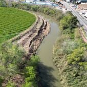 Cauce del río Júcar a su paso por Alzira