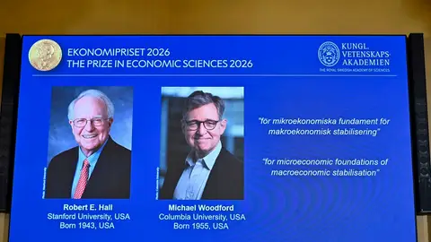 Los Premios Nobel de Economía, Robert Hall y Michael Woodford Los Premios Nobel de Economía, Robert Hall y Michael Woodford