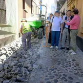 Comienzo de las obras en Santa María Comienzo de las obras en Santa María