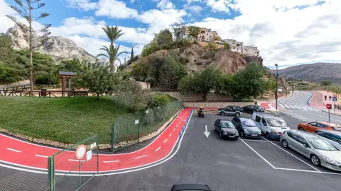 Finestrat cuenta con un nuevo bulevar verde de La Penya para fomentar la movilidad sostenible Finestrat cuenta con un nuevo bulevar verde de La Penya para fomentar la movilidad sostenible