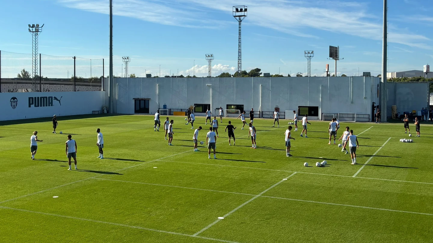 Entrenamiento en Paterna Entrenamiento en Paterna