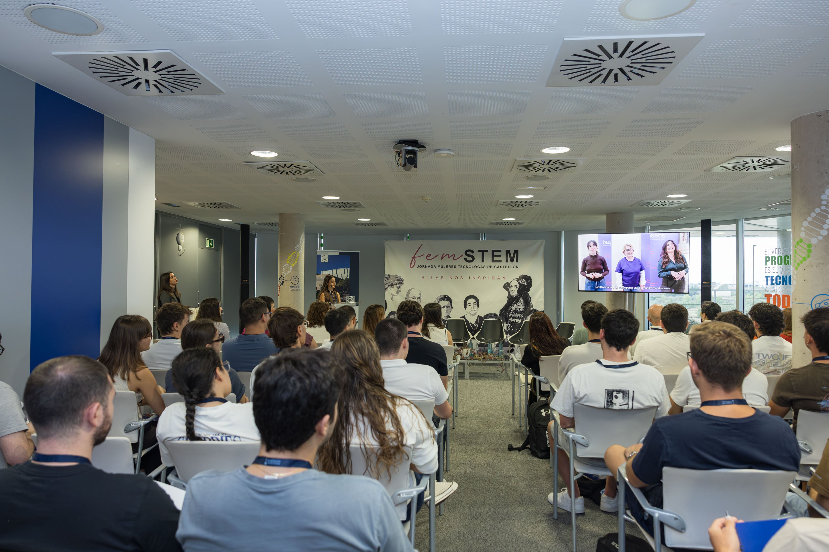 Espaitec celebra la cuarta edición de «FemSTEM: Mujeres Tecnólogas de Castellón» con la participación de empresas de la provincia y estudiantado de la Universitat Jaume I Espaitec celebra la cuarta edición de «FemSTEM: Mujeres Tecnólogas de Castellón» con la participación de empresas de la provincia y estudiantado de la Universitat Jaume I