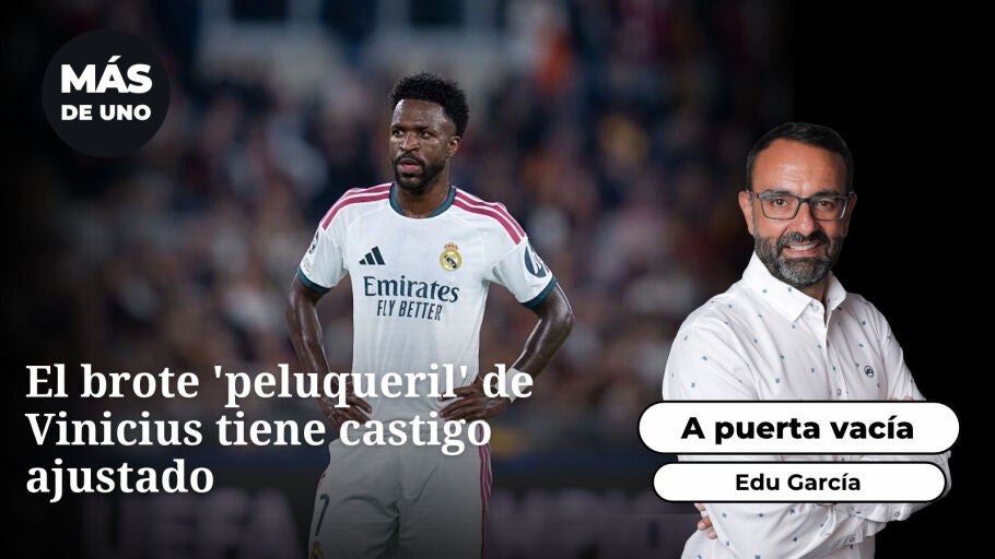 El brote 'peluqueril' de Vinicius tiene castigo ajustado 