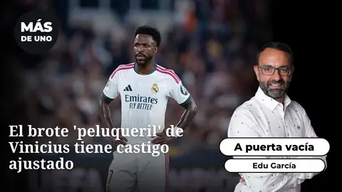 El brote 'peluqueril' de Vinicius tiene castigo ajustado El brote 'peluqueril' de Vinicius tiene castigo ajustado