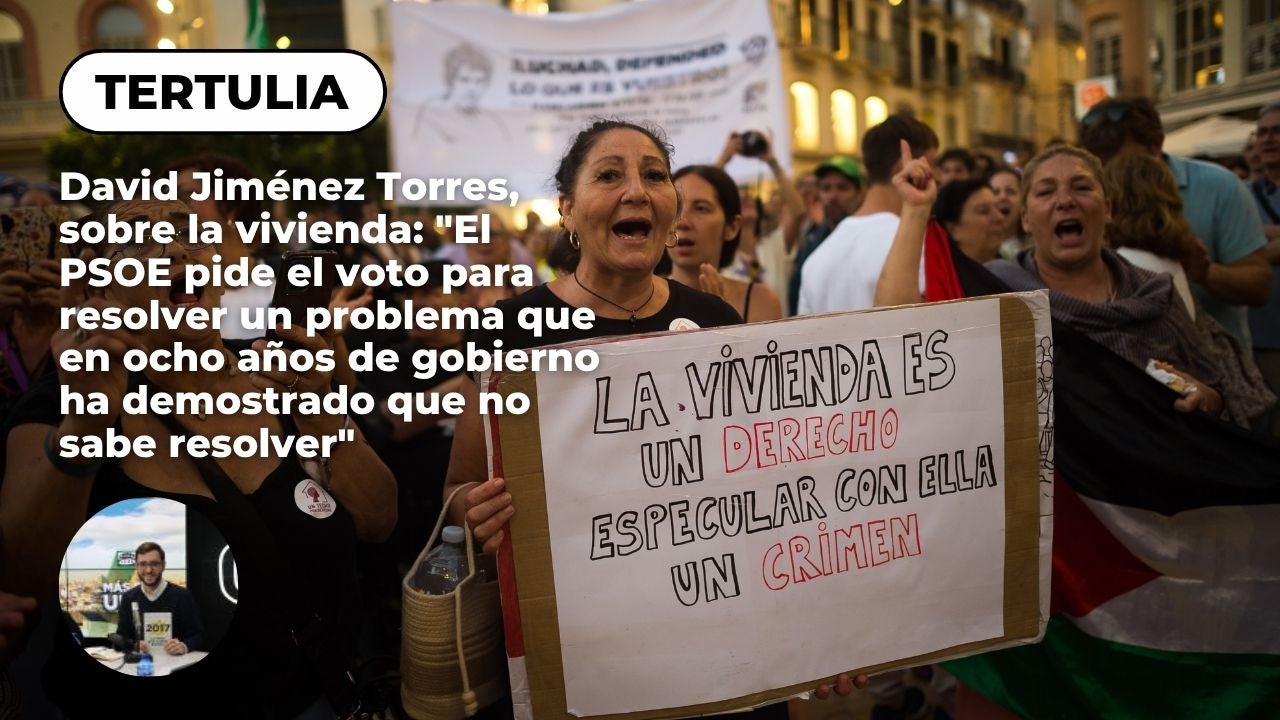 David Jiménez Torres, sobre la vivienda: "El PSOE pide el voto para resolver un problema que en ocho años de gobierno ha demostrado que no sabe resolver" David Jiménez Torres, sobre la vivienda: "El PSOE pide el voto para resolver un problema que en ocho años de gobierno ha demostrado que no sabe resolver"