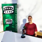 Antoni Ferrer Abárzuza durante el programa especial dedicado a la Fira de la Sal Antoni Ferrer Abárzuza durante el programa especial dedicado a la Fira de la Sal