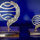 Galardón del Premio Planeta durante la celebración de una rueda de prensa y almuerzo del 75 Premio Planeta de novela