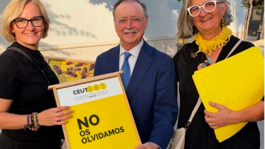LOaura Dom&iacute;nguez, Yolanda Agudo y Juan Jes&uacute;s Vivas.