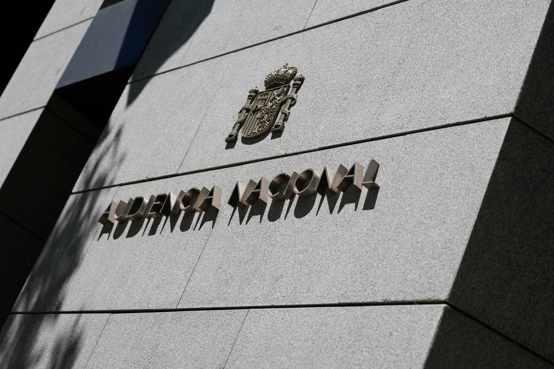 Imagen de archivo de la fachada de la Audiencia Nacional. Imagen de archivo de la fachada de la Audiencia Nacional.