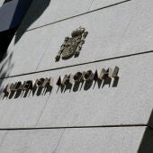 Imagen de archivo de la fachada de la Audiencia Nacional.
