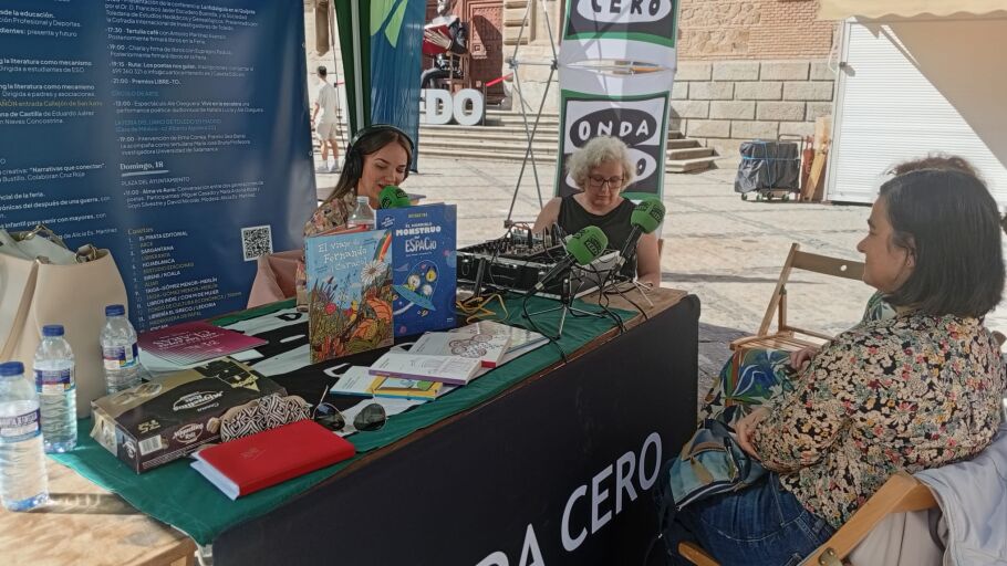 Feria del Libro Toledo con Eva Mart&iacute;nez Abascal y Elvira Rivero