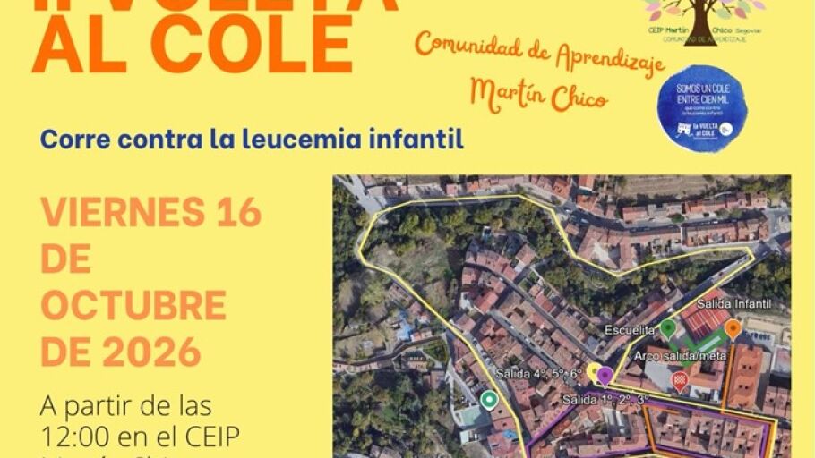 450 alumnos del Mart&iacute;n Chico participan en la carrera solidaria para ayudar en la investigaci&oacute;n de la leucemia