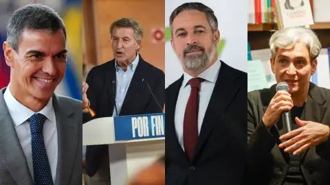 Los cuatro líderes de las principales fuerzas políticas antes del 29N Los cuatro líderes de las principales fuerzas políticas antes del 29N