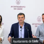 Ana San Juan, Bruno García y José Manuel Cossi Ana San Juan, Bruno García y José Manuel Cossi