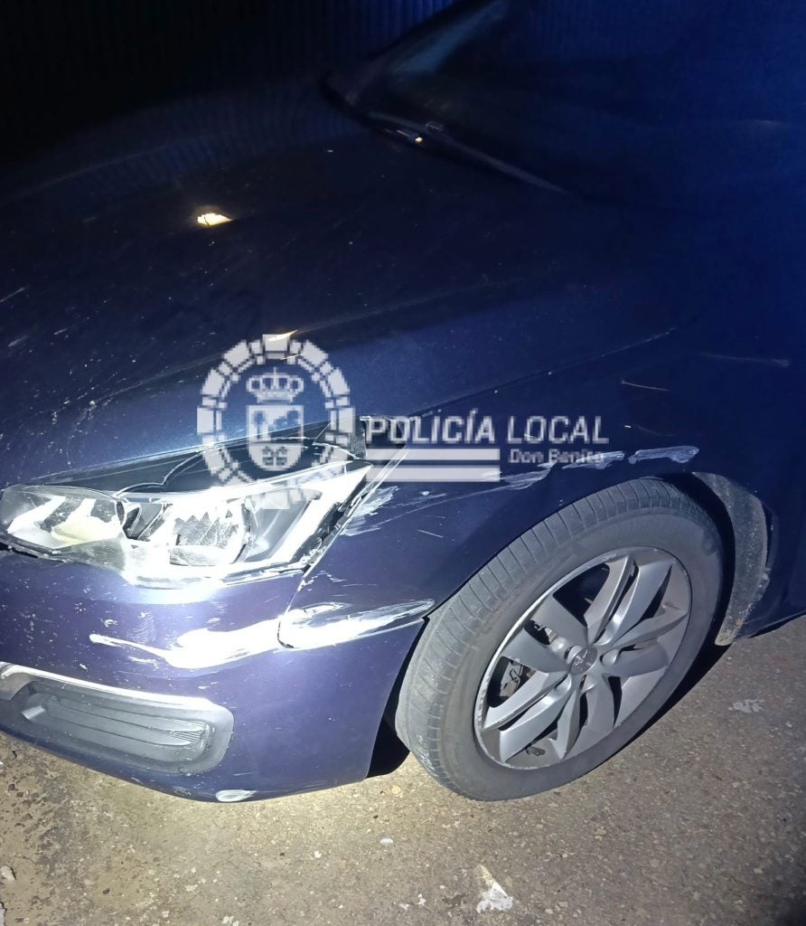 La Policía Local de Don Benito detiene en Medellín al presunto autor del robo de un coche tras una persecución temeraria La Policía Local de Don Benito detiene en Medellín al presunto autor del robo de un coche tras una persecución temeraria