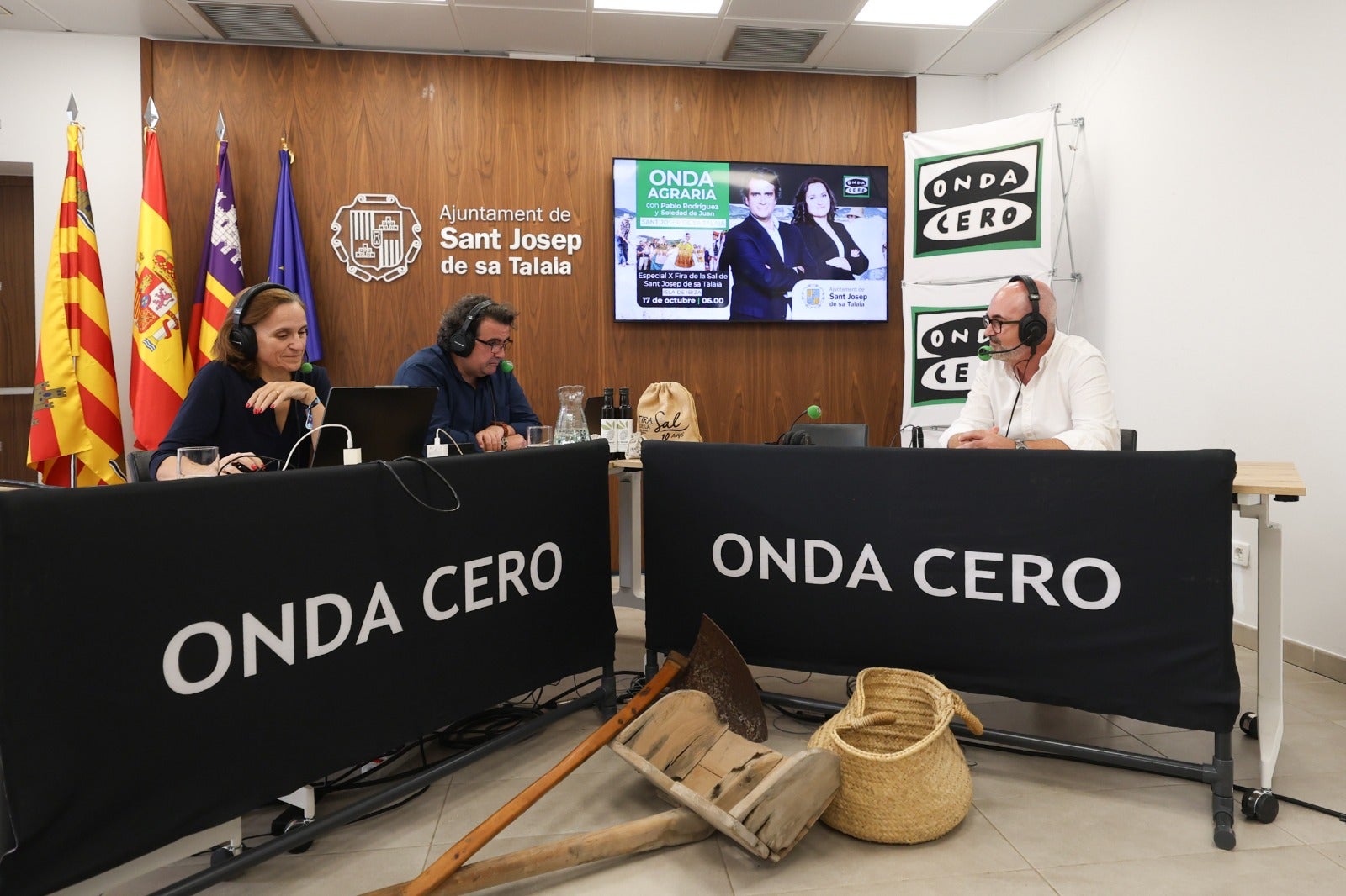 Onda Agraria descubre la identidad y el legado salinero de Sant Josep de sa Talaia en la X Fira de la Sal Onda Agraria descubre la identidad y el legado salinero de Sant Josep de sa Talaia en la X Fira de la Sal