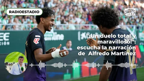 "¡Un duelo total y maravilloso!": la narración de Alfredo Martínez sobre el 2-5 del Barça en el Villamarín