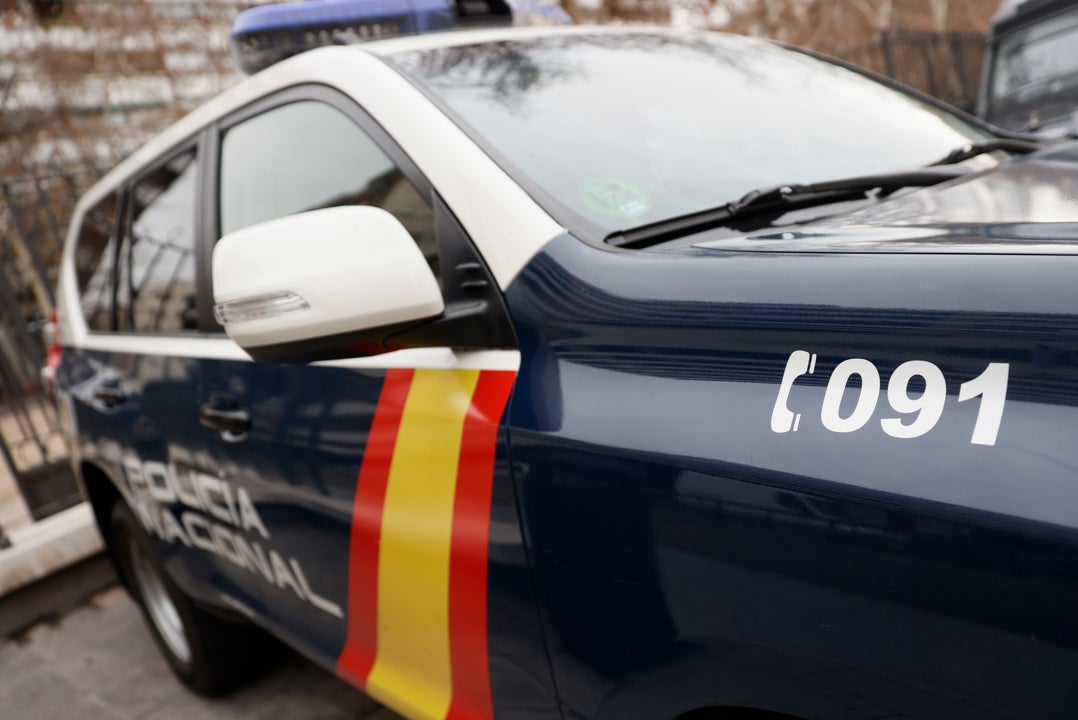 Vehículo de la Policía Nacional. Vehículo de la Policía Nacional.