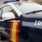 Vehículo de la Policía Nacional. 