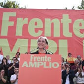 Ada Colau en el acto de presentación de Frente Amplio