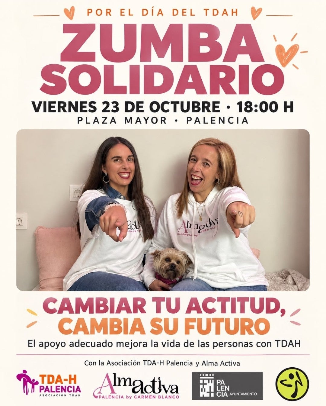 Palencia bailará para sensibilizar sobre el TDAH con una sesión de zumba solidario Palencia bailará para sensibilizar sobre el TDAH con una sesión de zumba solidario