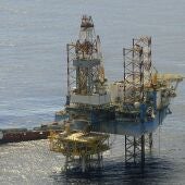 Fotografía de archivo de la plataforma del almacén subterráneo de gas natural del Proyecto Castor, situado a 22 kilómetros de la costa de Vinaròs (Castellón). 