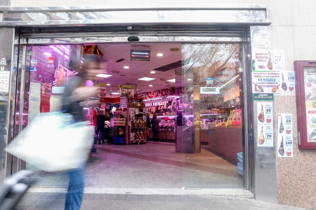 Imagen de un mercado en España Imagen de un mercado en España