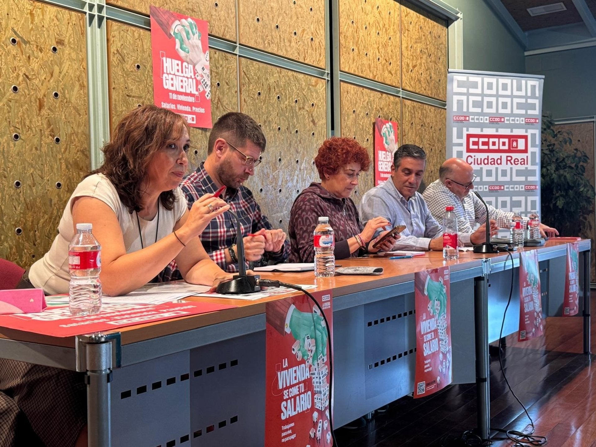 CCOO C-LM asegura que la huelga general tiene "argumentos laborales de sobra" y defiende su legalidad CCOO C-LM asegura que la huelga general tiene "argumentos laborales de sobra" y defiende su legalidad