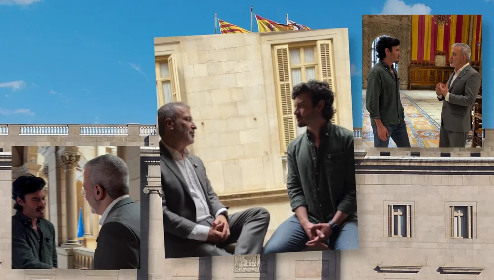 Maro Lara durant la seva visita a l'Ajuntament de Barcelona, on va ser rebut per l'alcalde Collboni Maro Lara durant la seva visita a l'Ajuntament de Barcelona, on va ser rebut per l'alcalde Collboni