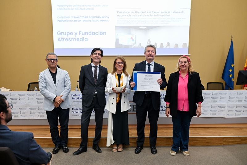 La CEU UCH ha celebrado la II Edición de los Premios Padre Jofré a la Humanización de la Comunicación en Salud Mental La CEU UCH ha celebrado la II Edición de los Premios Padre Jofré a la Humanización de la Comunicación en Salud Mental