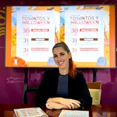 La delegada de Cultura y Fiestas de Puerto Real, Nazaret Ramírez La delegada de Cultura y Fiestas de Puerto Real, Nazaret Ramírez