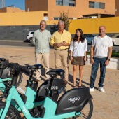 Huércal de Almería estrena un servicio de bicicletas eléctricas compartidas