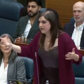 Una diputada de Más Madrid alude a "la vía francesa" y propone que se prenda fuego a la sede del Gobierno de Ayuso