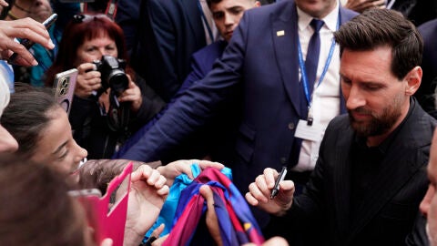 El delantero argentino Leo Messi, galardonado con el Premio Princesa de Asturias de los Deportes 2026