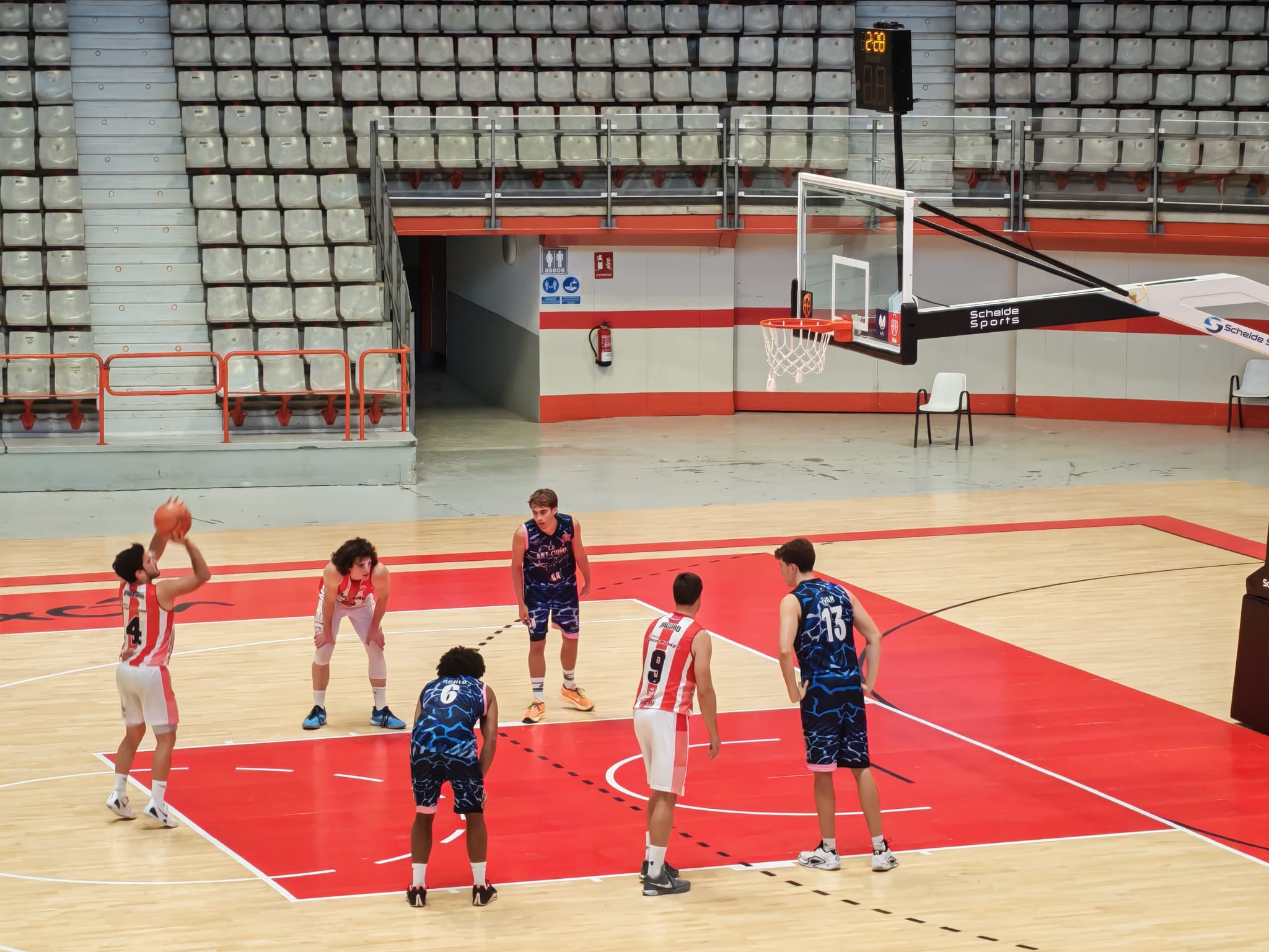 Imagen del último partido de Gijón Basket Imagen del último partido de Gijón Basket