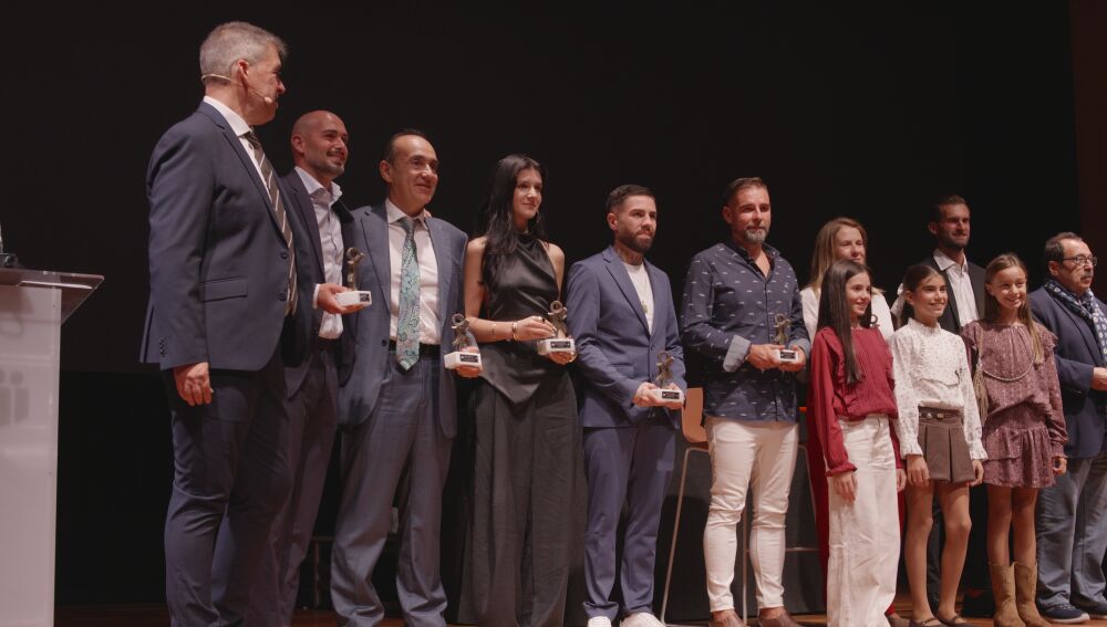 Premiados de la XXIX Gala del Deporte de Onda Cero Almería