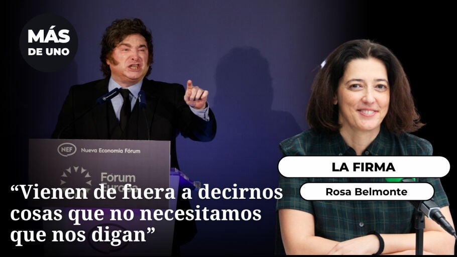 Los viernes, Belmonte: "Vienen de fuera a decirnos cosas que no necesitamos que nos digan"