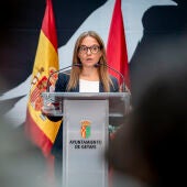 La alcaldesa de Getafe, Sara Hernández Barroso