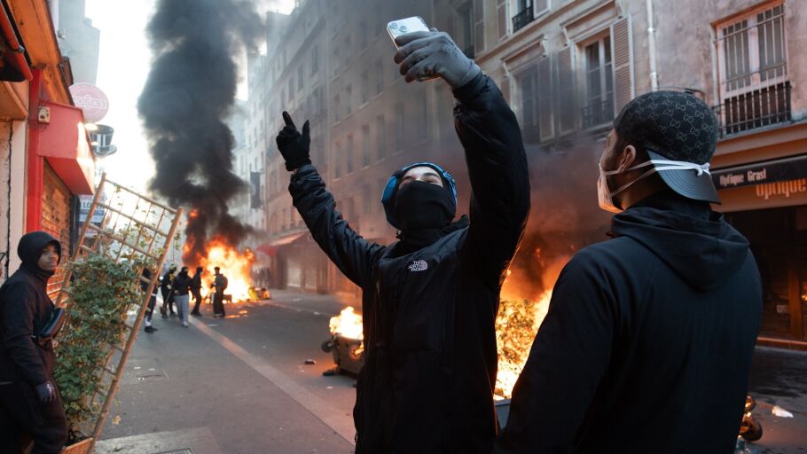 Protestas en Francia