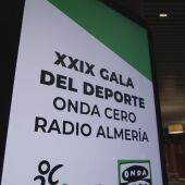 El deporte almeriense vuelve a brillar en la 29ª Gala de Onda Cero Almería