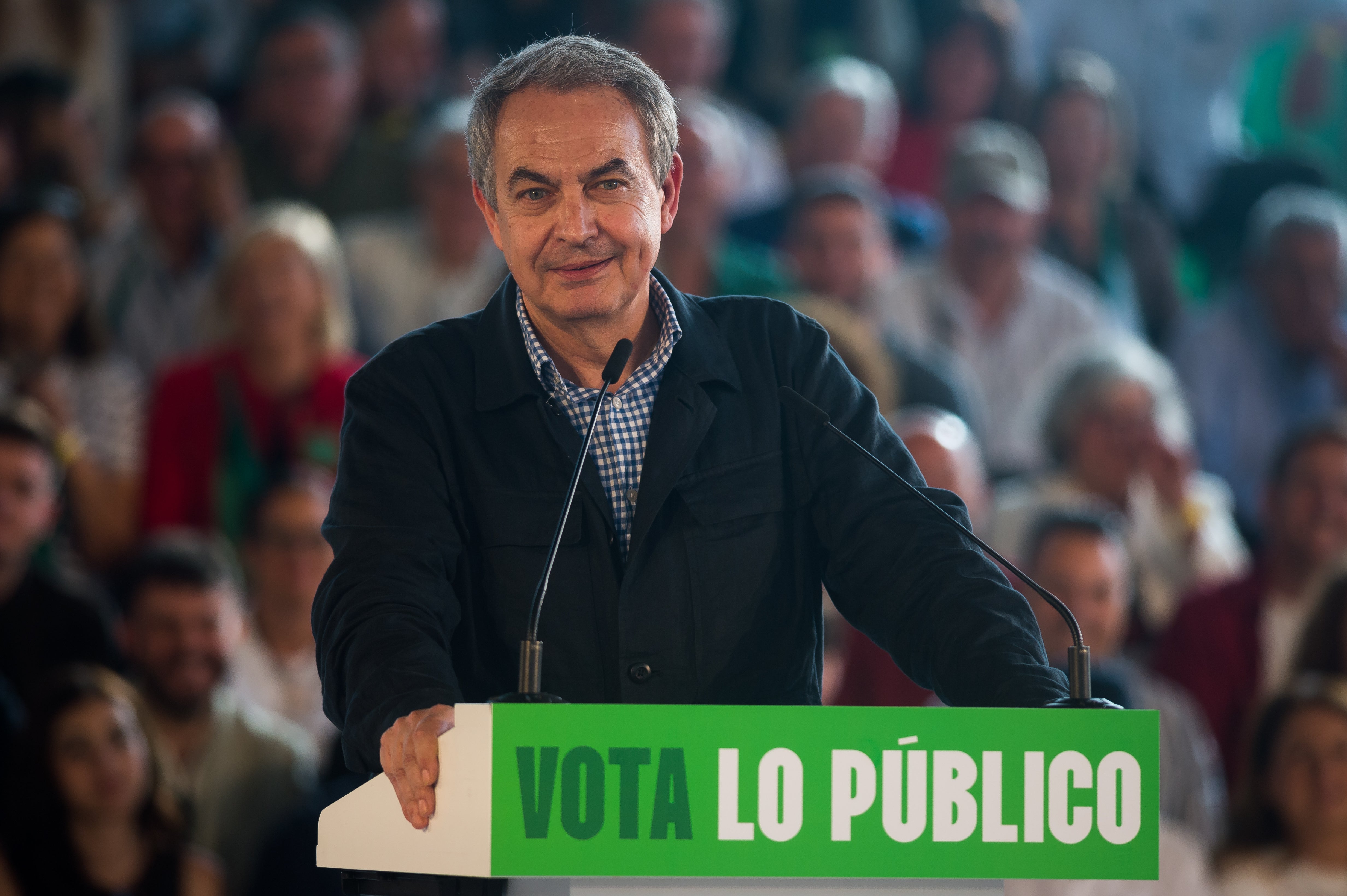 El expresidente socialista, José Luis Rodríguez Zapatero El expresidente socialista, José Luis Rodríguez Zapatero