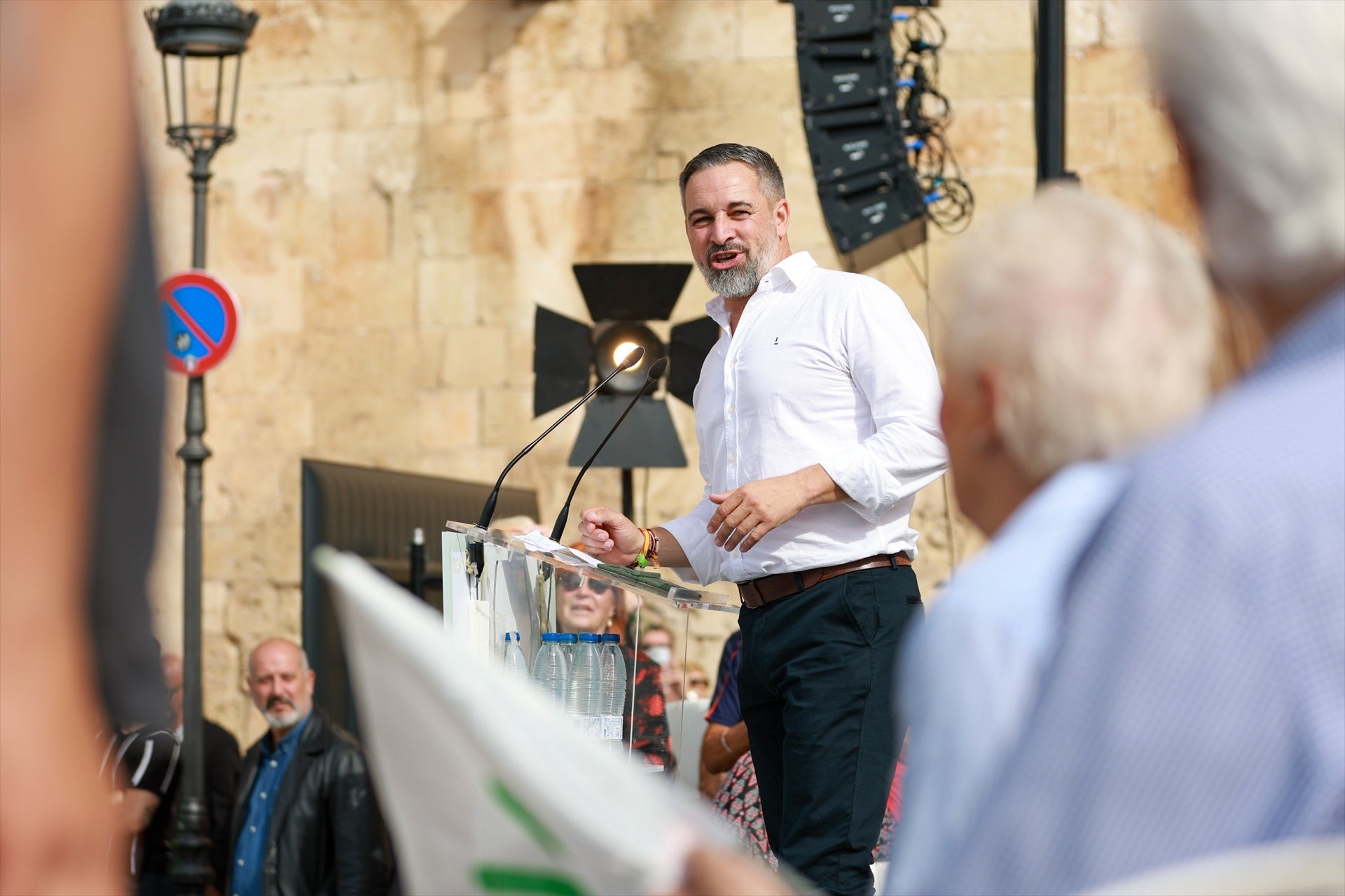 La exalcaldesa de Barcelona Ada Colau durante el acto de presentación de su candidatura La exalcaldesa de Barcelona Ada Colau durante el acto de presentación de su candidatura