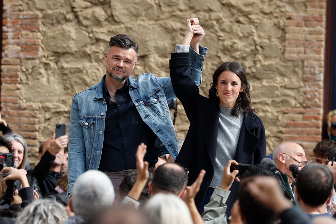 El presidente del PP, Alberto Núñez Feijóo, durante el acto de precampaña en Vigo El presidente del PP, Alberto Núñez Feijóo, durante el acto de precampaña en Vigo