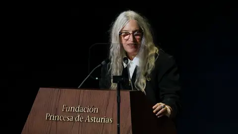Patti Smith recoge el Premio Princesa de Asturias de las Artes Patti Smith recoge el Premio Princesa de Asturias de las Artes